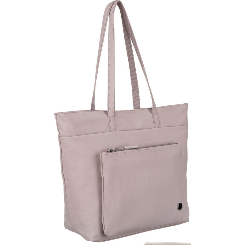 Peterson Dámska lila shopper kabelka s vreckom na prednej strane PTN 62755734