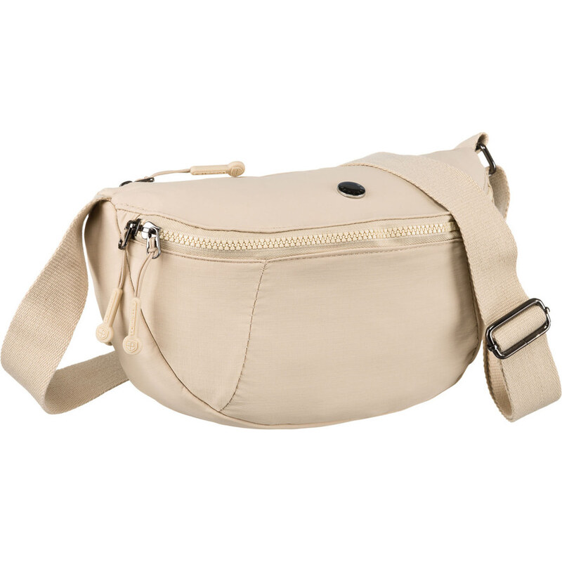 Peterson Béžová dámska priestranná ľadvinka PTN CSM-09 62755741