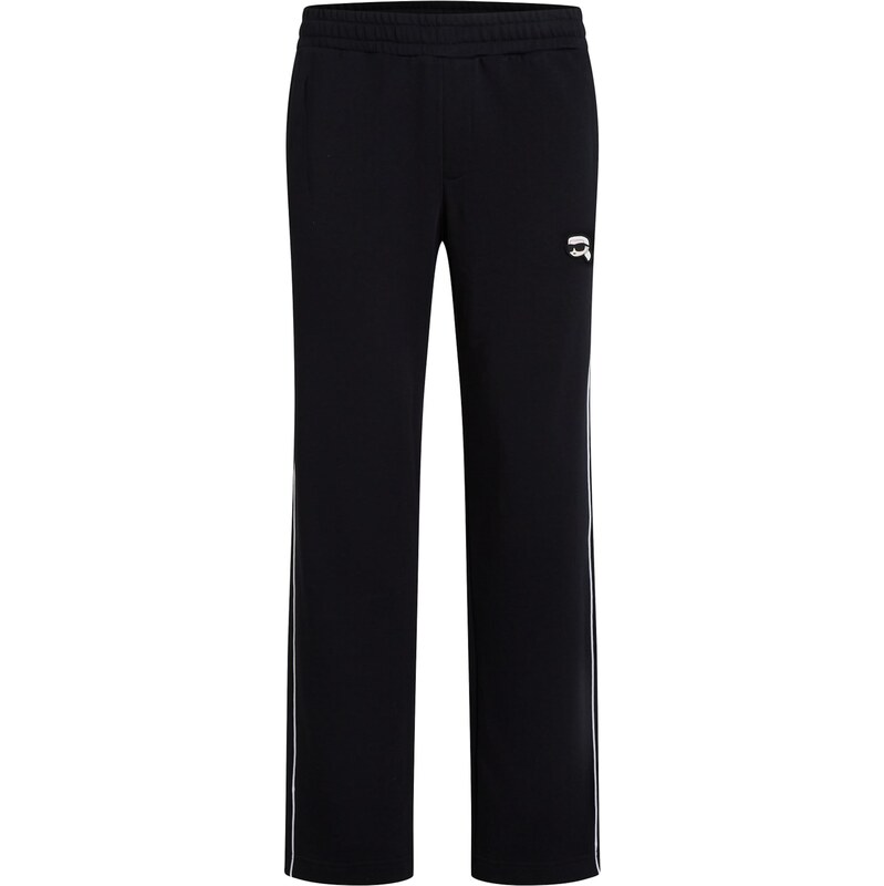 Karl Lagerfeld Nohavice čierna / biela 62759469