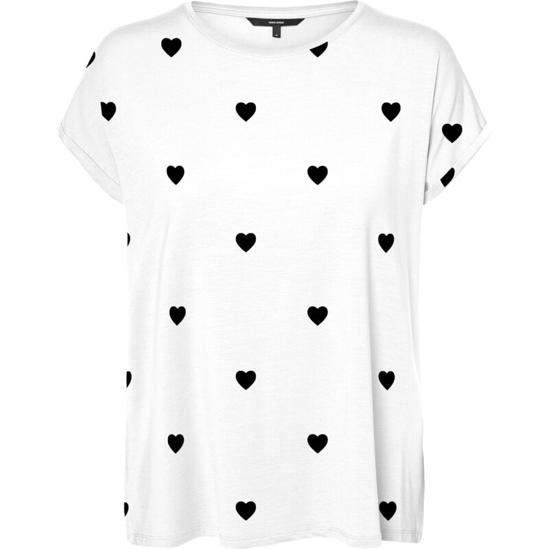 VERO MODA Tričko VMAva námornícka modrá / biela 62745262