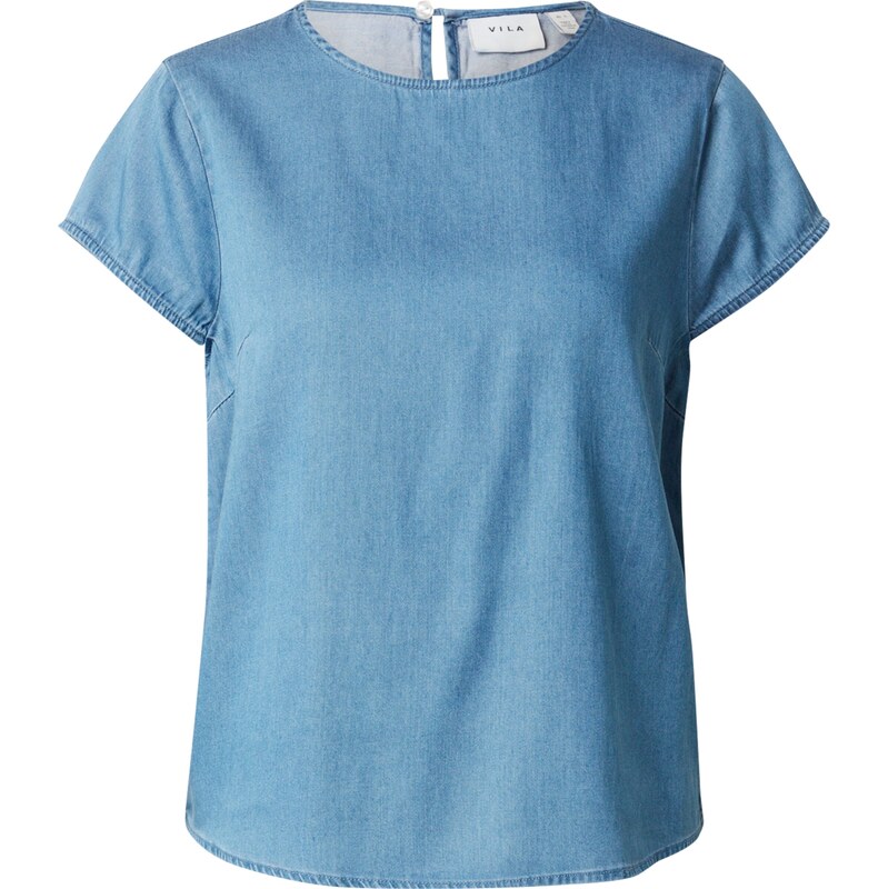 VILA Blúzka BISTA modrá / nebesky modrá 62781904