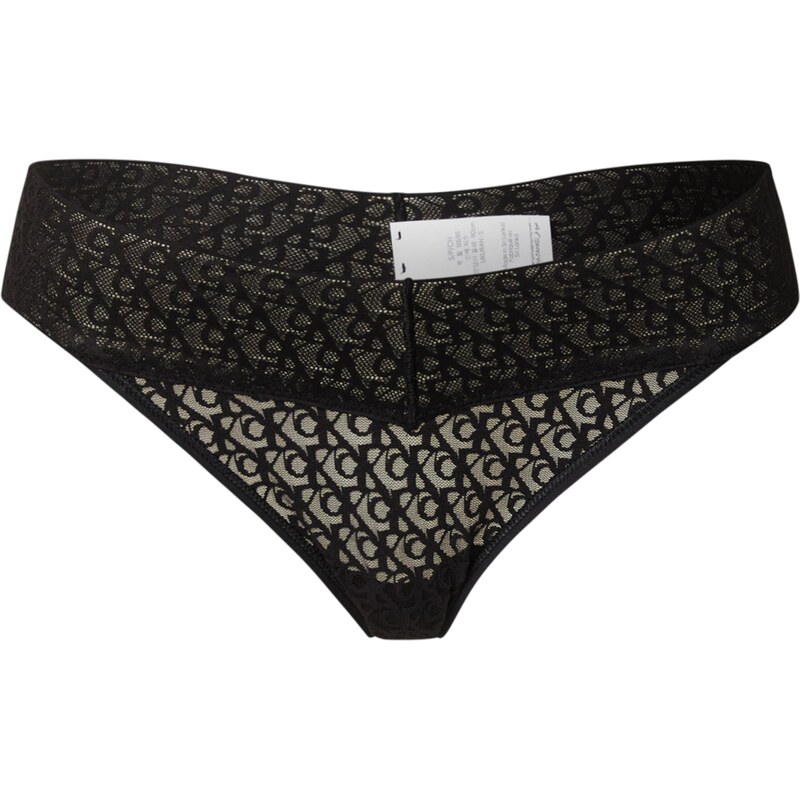 Calvin Klein Underwear Tangá čierna 62761350