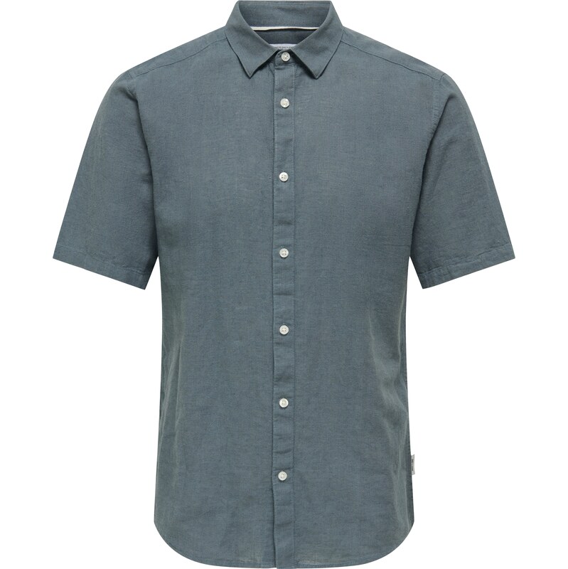 Only & Sons Košeľa ONSCaiden modrozelená 62761354