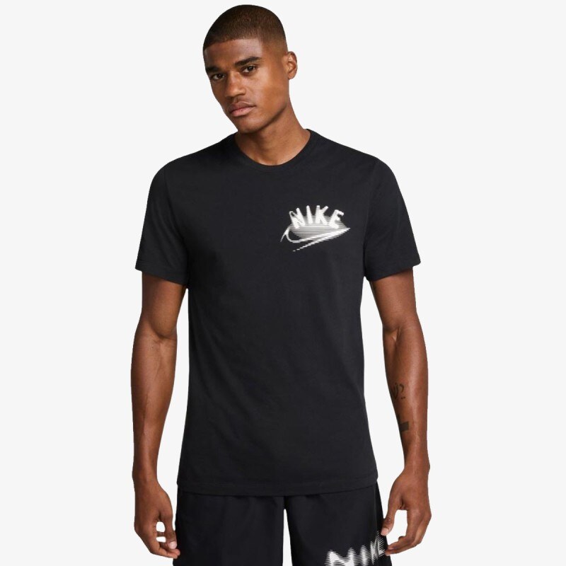 Nike Mens Dri-FIT Fitness T-Shirt BLACK 62756782