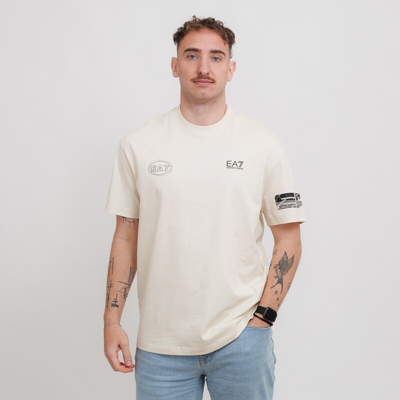 EA7 Emporio Armani T-shirt ALMOND MILK 62756807