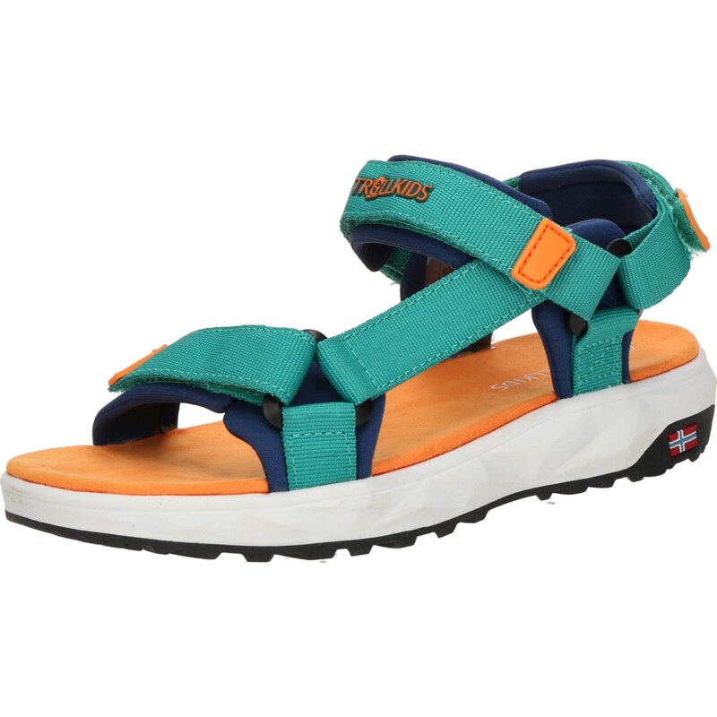 TROLLKIDS Otvorená obuv Lysefjord námornícka modrá / tyrkysová / 63162680