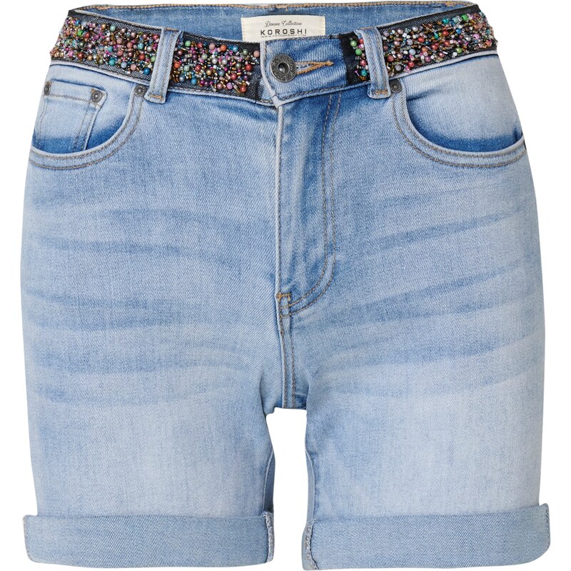 KOROSHI Džínsy modrá denim 63153670