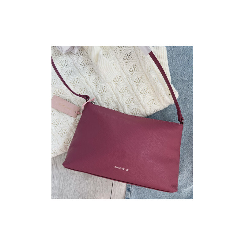 Coccinelle crossbody staroružová 62765584