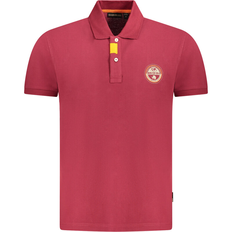 Pánske polo tričko Napapijri červené 64709302