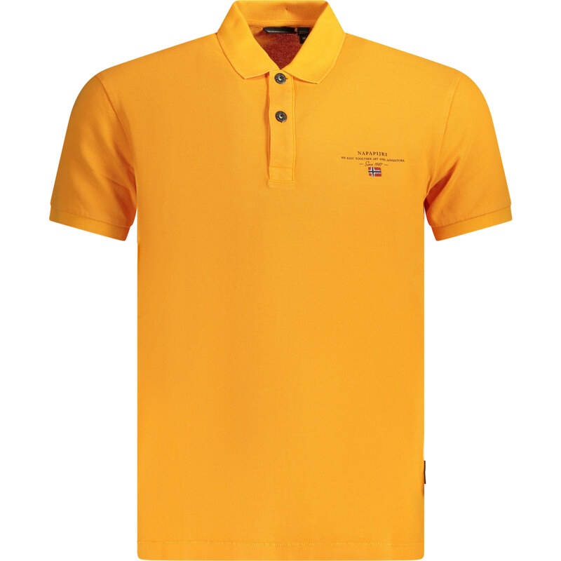 Oranžové pánske polo tričko Napapijri 64706953