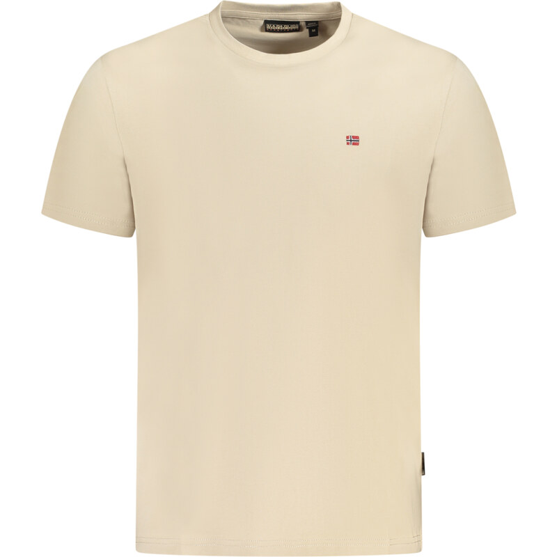 Pánske tričko Napapijri béžové 64707429