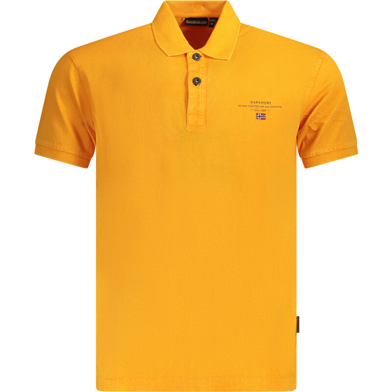 Oranžové pánske polo tričko Napapijri 64706755