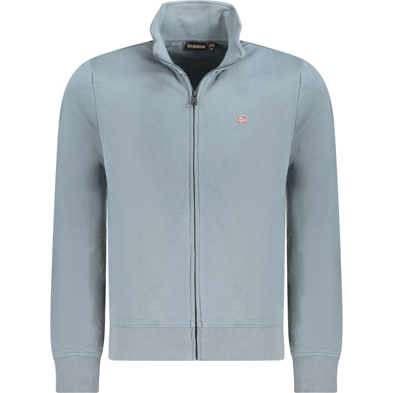 Športová Pánska Mikina so zipsom NAPAPIJRI Šedá 65997130