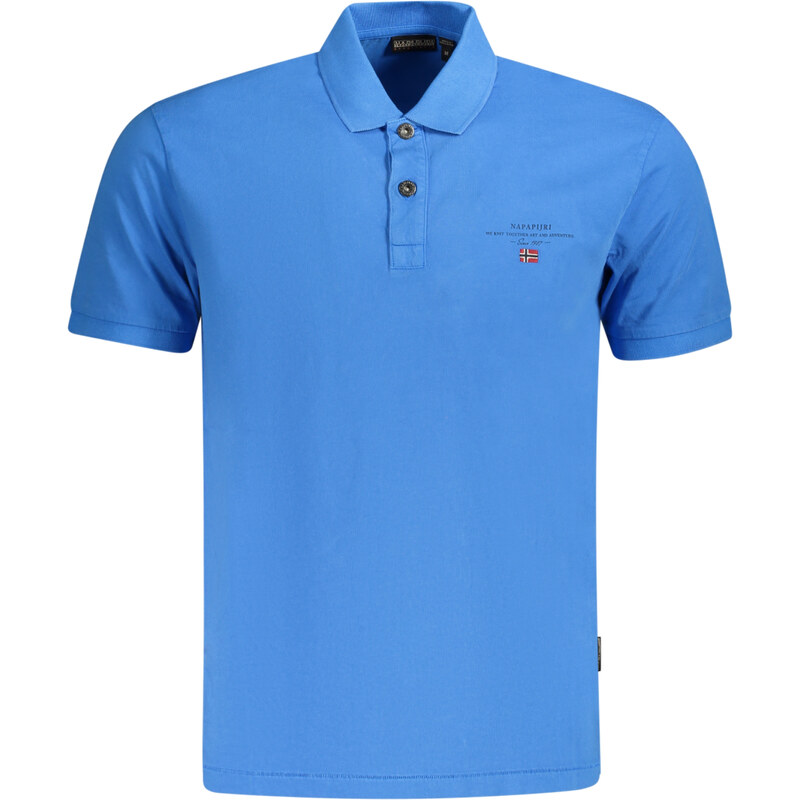 Modré pánske polo tričko Napapijri 64710790