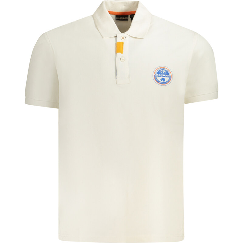 Biele pánske polo tričko Napapijri 64708348