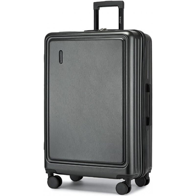 KONO Cestovný kufor, premium travel, veľký, šedý 62766493