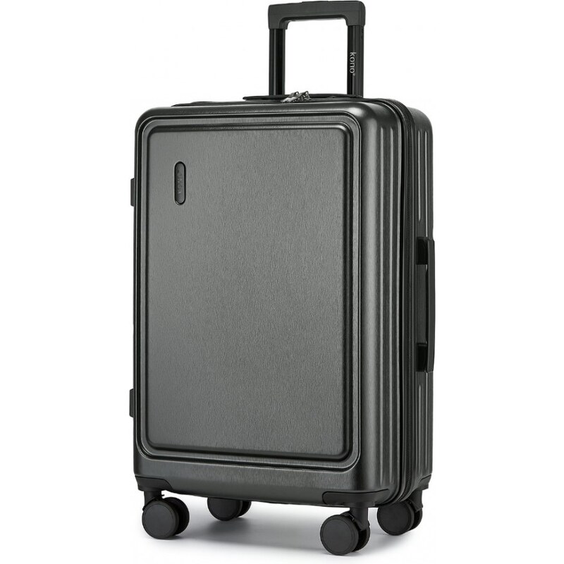 KONO Cestovný kufor, premium travel, stredný, šedý 62766497