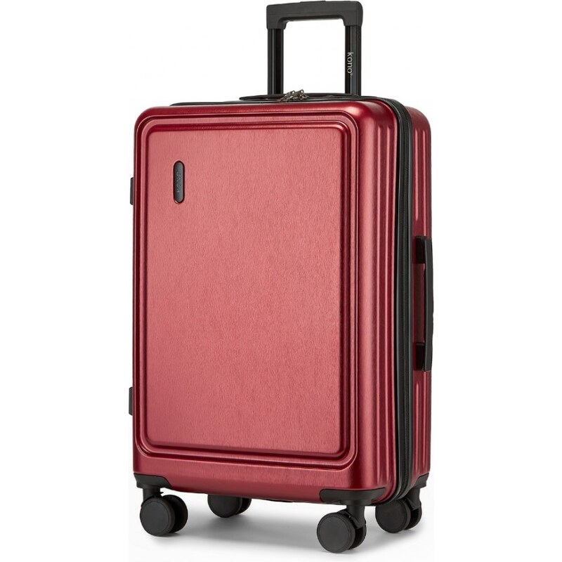 KONO Cestovný kufor, premium travel, stredný, bordový 62766498