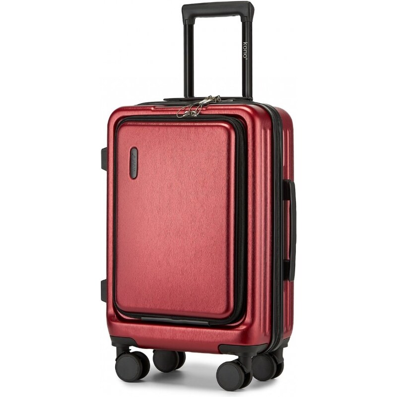 KONO Cestovný kufor, premium travel, malý, bordový 62766683