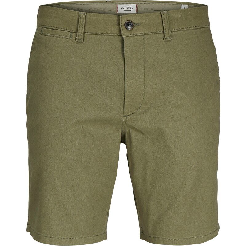 JJ Rebel Chino nohavice JREBSHARP olivová 62772178