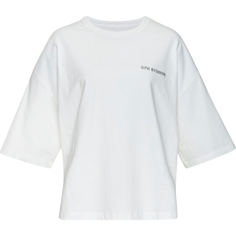 Copenhagen Studios Oversize tričko biela 63161732