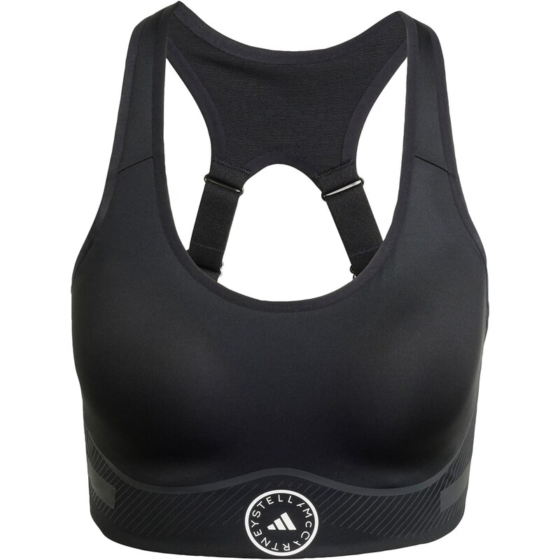 ADIDAS BY STELLA MCCARTNEY Športová podprsenka TruePace sivá / čierna 62908421