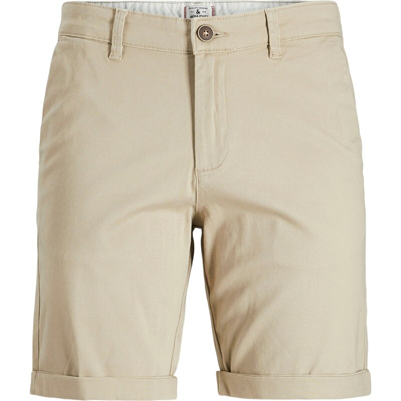 Jack & Jones Plus Chino nohavice JPSTDave tmavobéžová 62772470