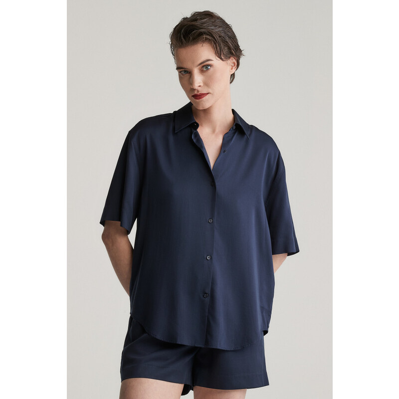 KOŠEĽA GANT REL SS SHIRT EVENING BLUE 62772594