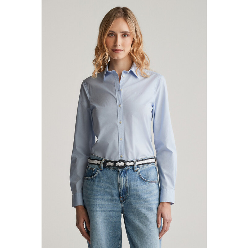 KOŠEĽA GANT SLIM POPLIN SOLID SHIRT LIGHT BLUE 64936740
