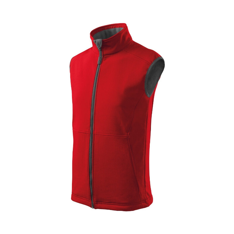 MALFINI, a.s. Vision pánska softshellová vesta červená 66083805