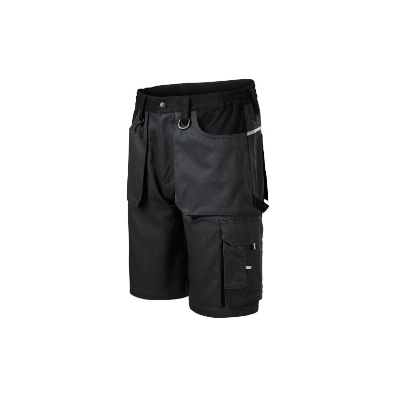 MALFINI, a.s. Woody pracovné šortky pánske ebony gray 62769669