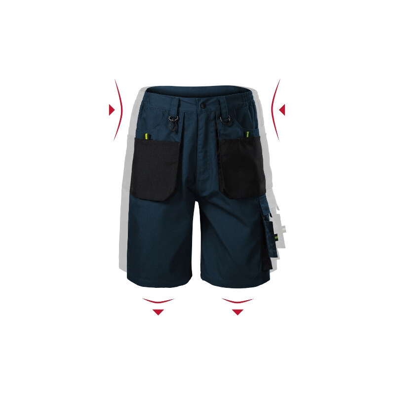 MALFINI, a.s. Pánske pracovné šortky Ranger námornícka modrá 62769670