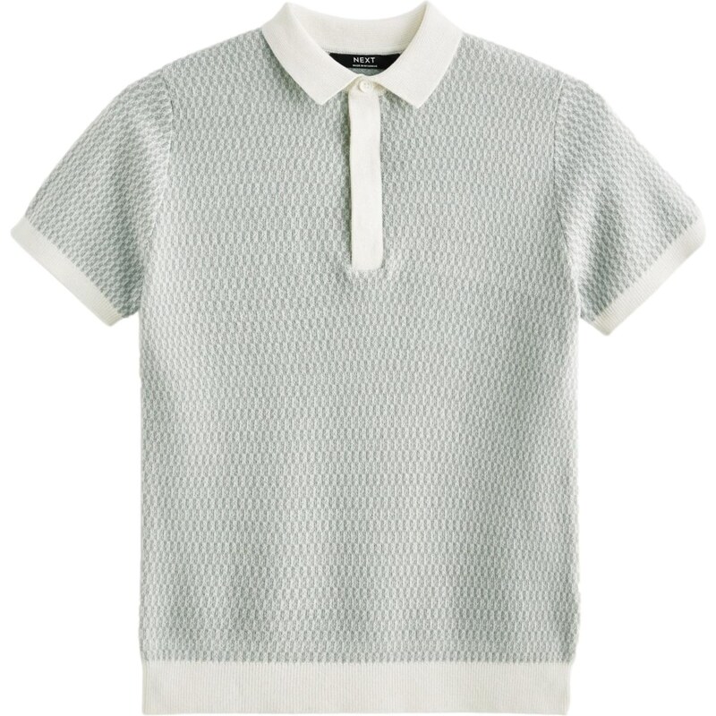 Next Tričko svetlomodrá / biela 62771812