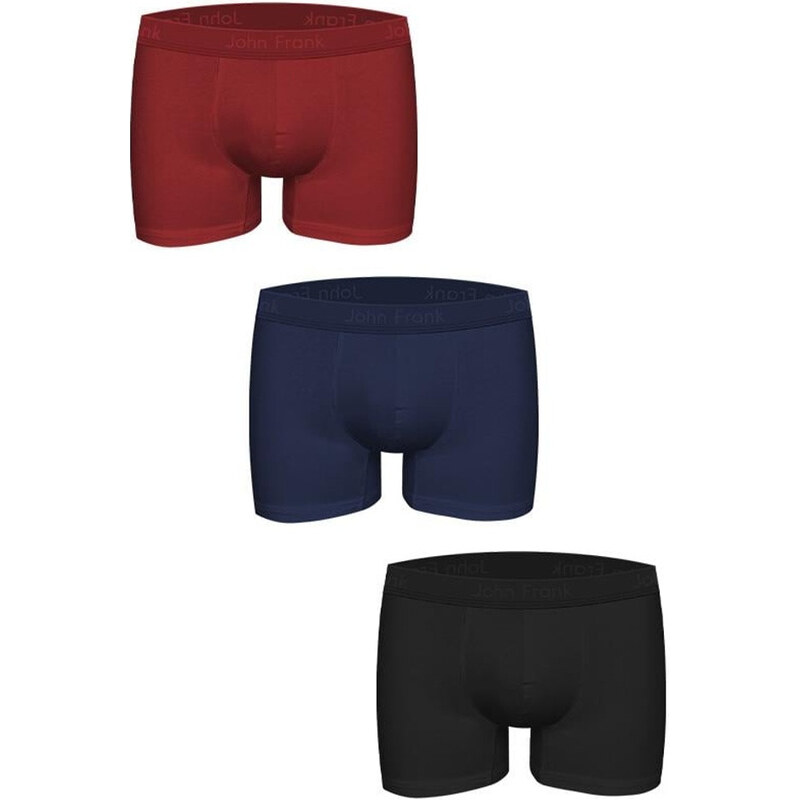 Pánske boxerky JOHN FRANK JF3BMODNA01 3pack 67443345