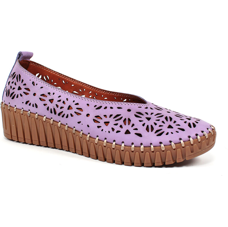 Secretshoes Komfortné kožené poltopánky 62776701