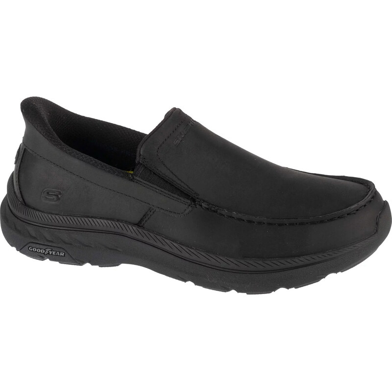 Čierne pánske nazúvacie tenisky Skechers Slip-Ins: Pollard - Osgood 62777771