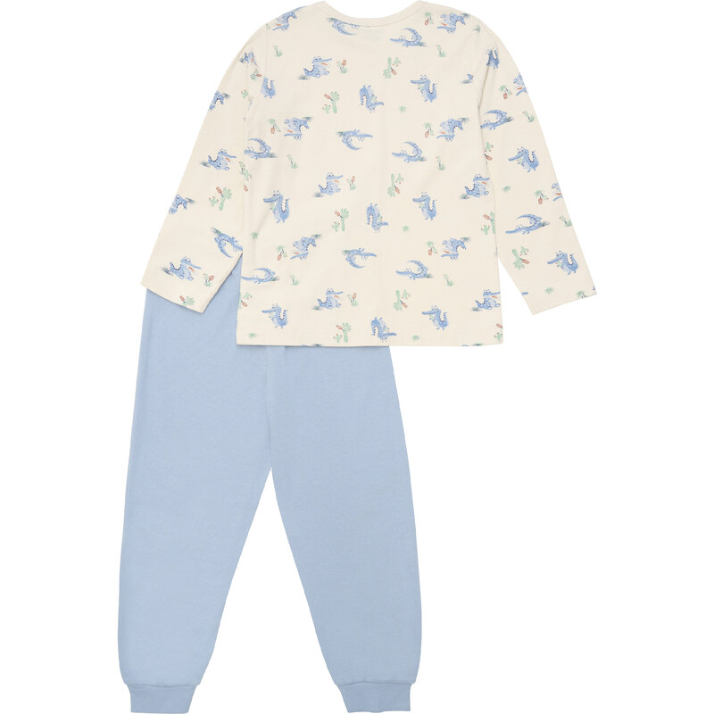 Celavi Bambusové pyžamo Dusty Blue 62787207