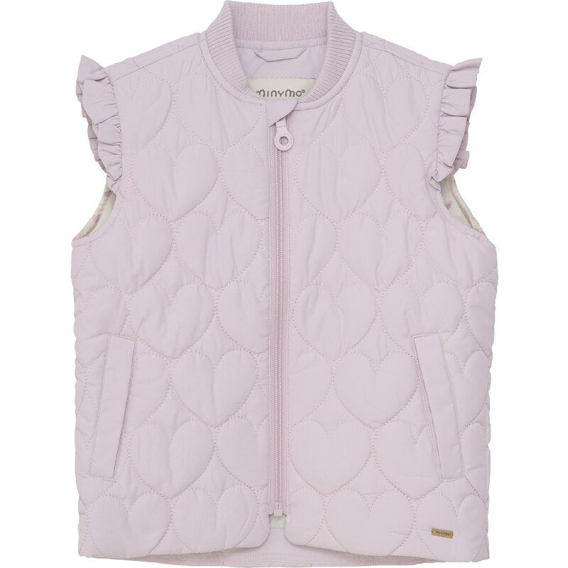 Minymo prešívaná vesta Burnished Lilac 62787212