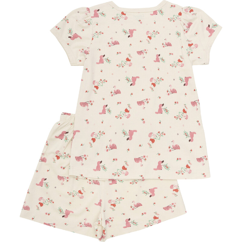 Celavi Bambusové letné pyžamo Powder Pink 62787210