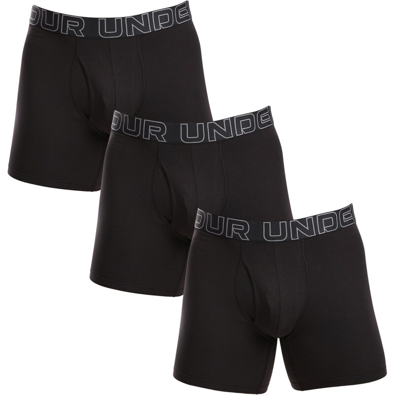 3PACK pánske boxerky Under Armour čierné (1383889 001) 3 53988790