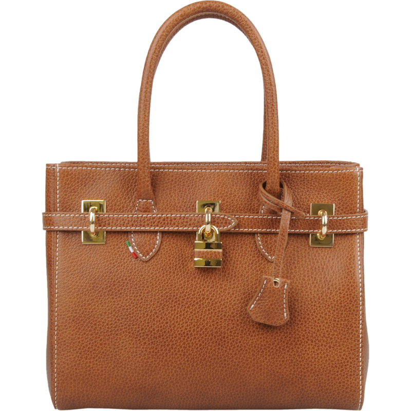 Camel kožená talianska kabelka Azra Baby Camel NovaKabelka.sk 62796517