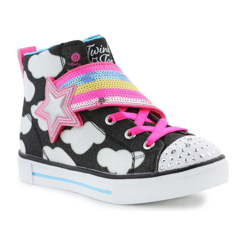 Skechers Twinkle Toes: Twinkle Sparks - Shooting Star Jr 314775L-BKMT 62801866