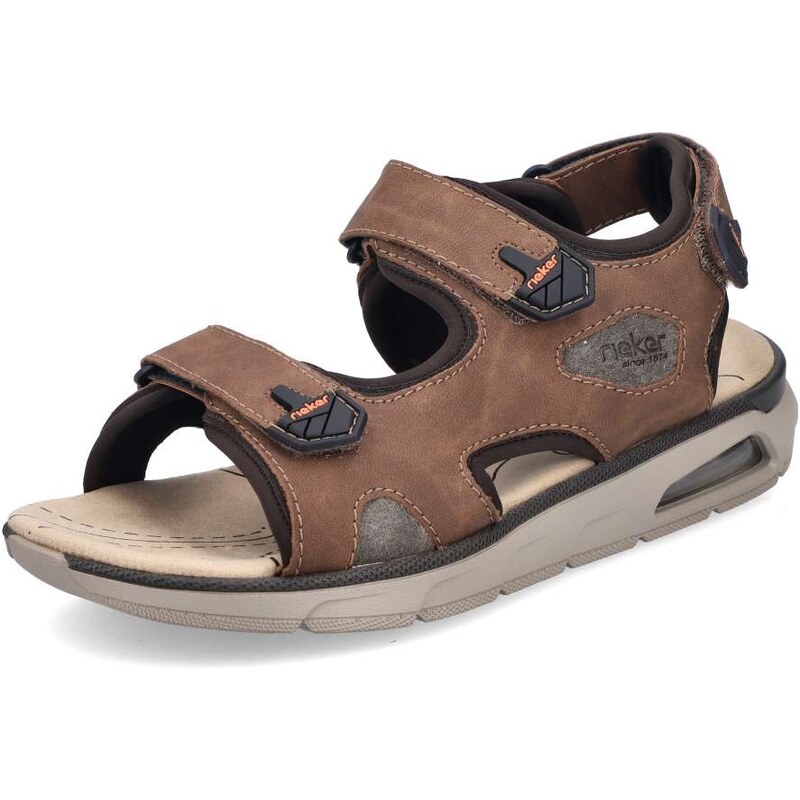 Pánske sandále RIEKER 29151-24 hnedá S5 62809586