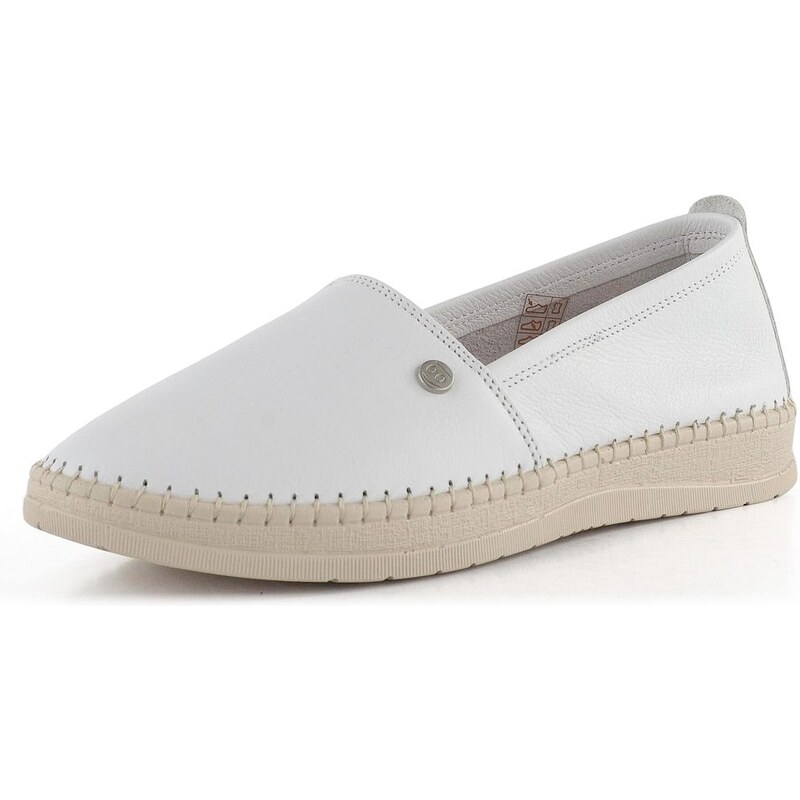 Looke kožené mokasíny Pascaline white L1192_03 62810223
