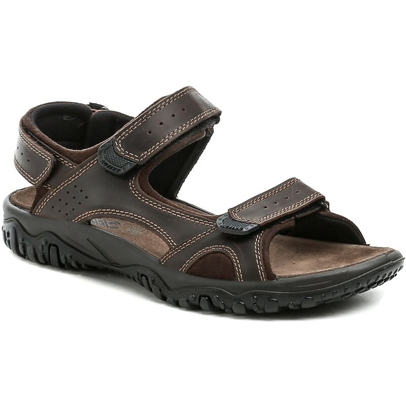 IMAC I2521e42 tmavo hnedé pánske sandále 62816193