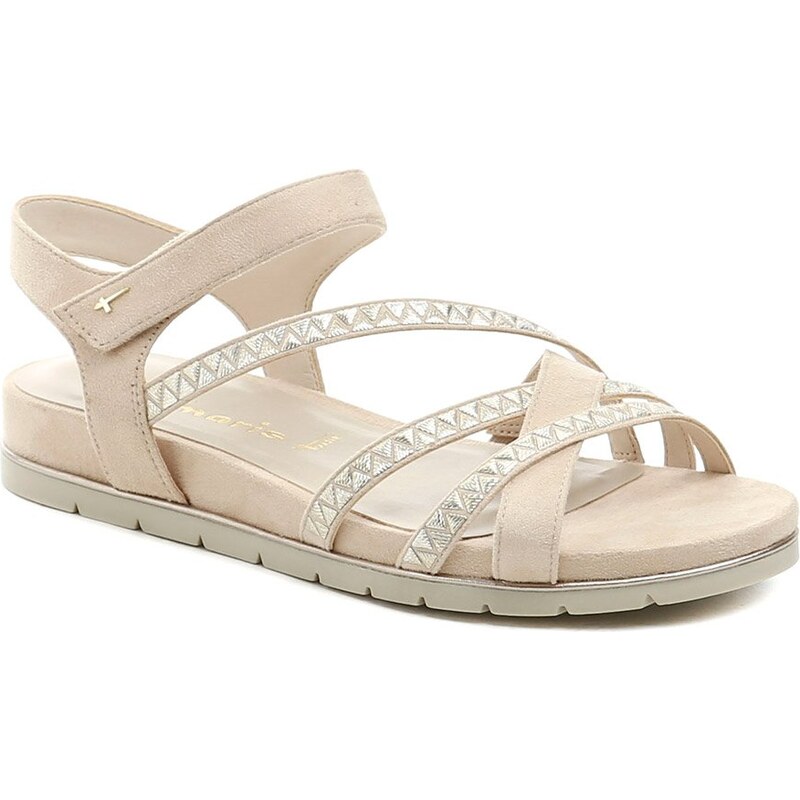 Tamaris 1-28152-44 béžové dámske sandále 62816195