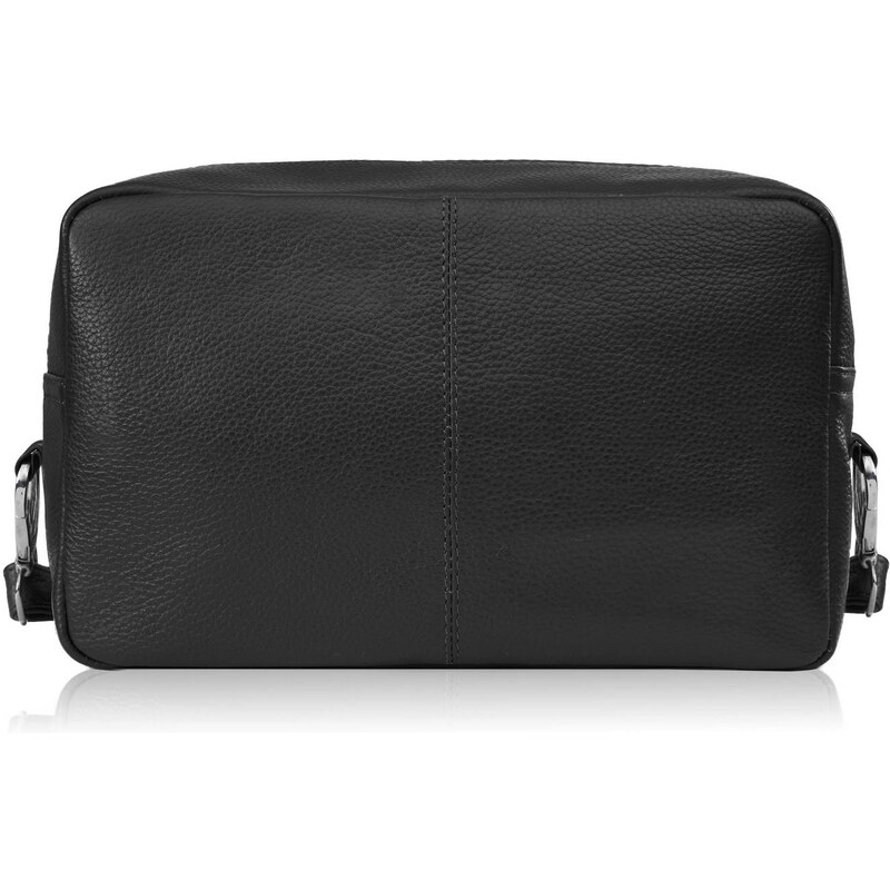 Paolo Peruzzi Dámska kožená taška cez rameno klasická | čierna E-30-BL 62787389