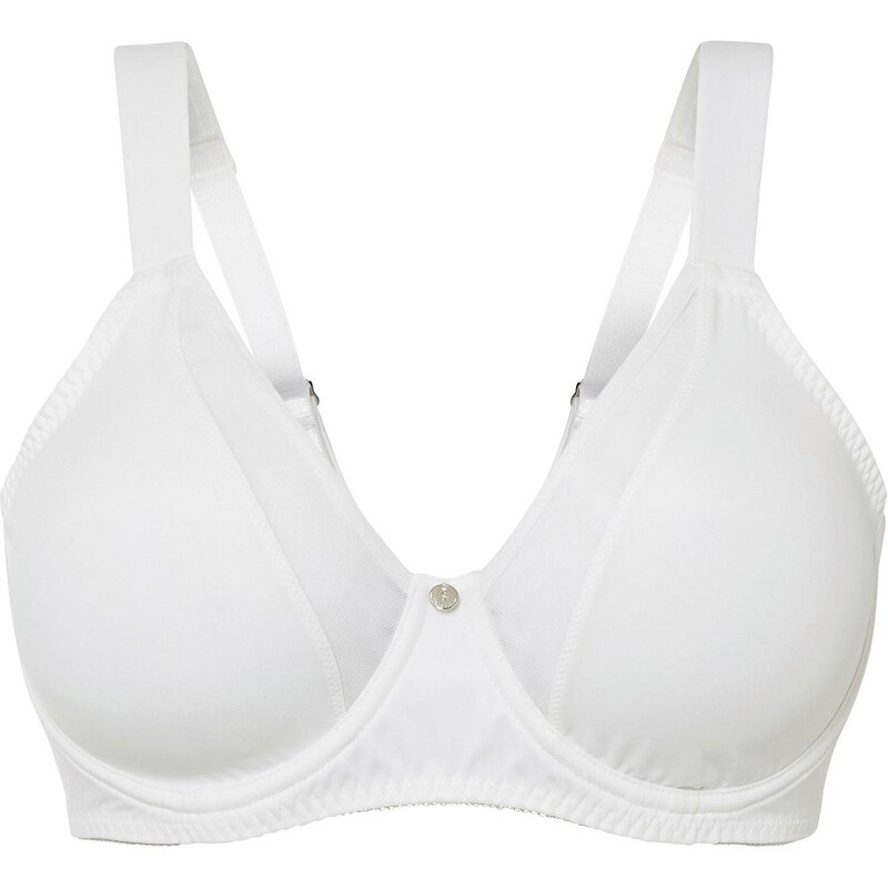 bonprix Podprsenka minimizer s vystuženými ramienkami, farba biela 44983056