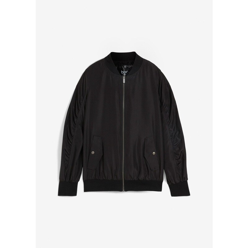 bonprix Bluzón oversize, farba čierna 49697347