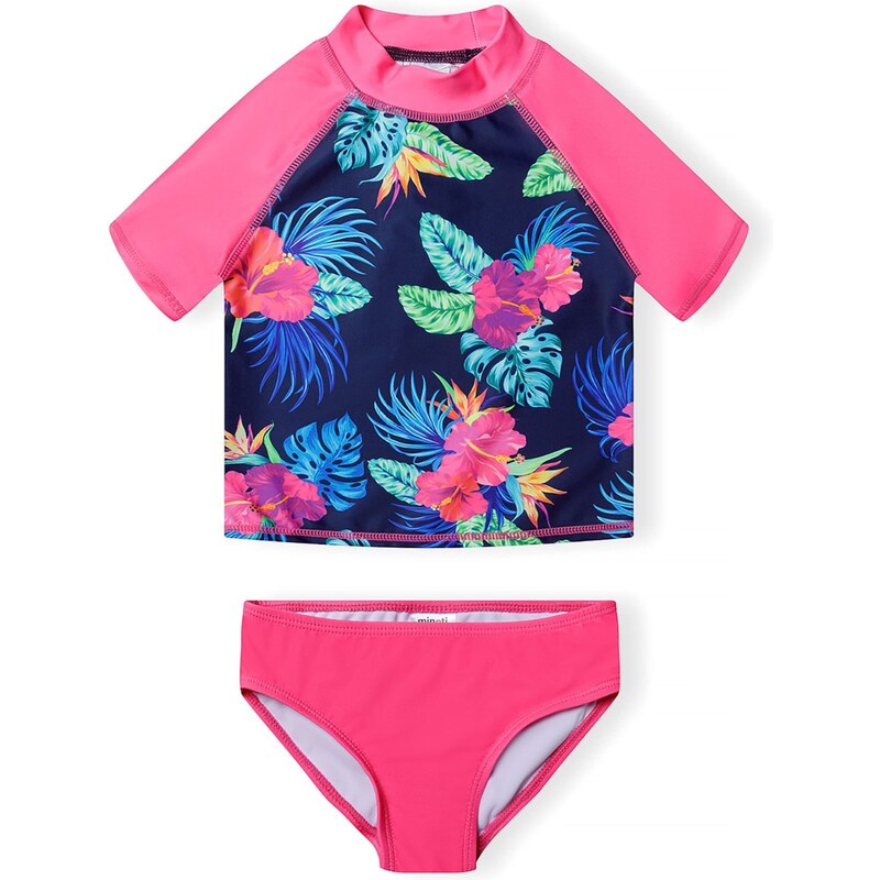 MINOTI Jednodielne plavky námornícka modrá / kráľovská modrá / zelená 62828506